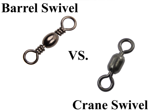 crane swivel vs barrel swivel